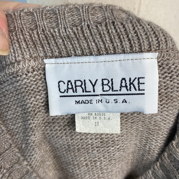 Carly Blake Knit Cardigan Sweater size 1X - Picture 10 of 14